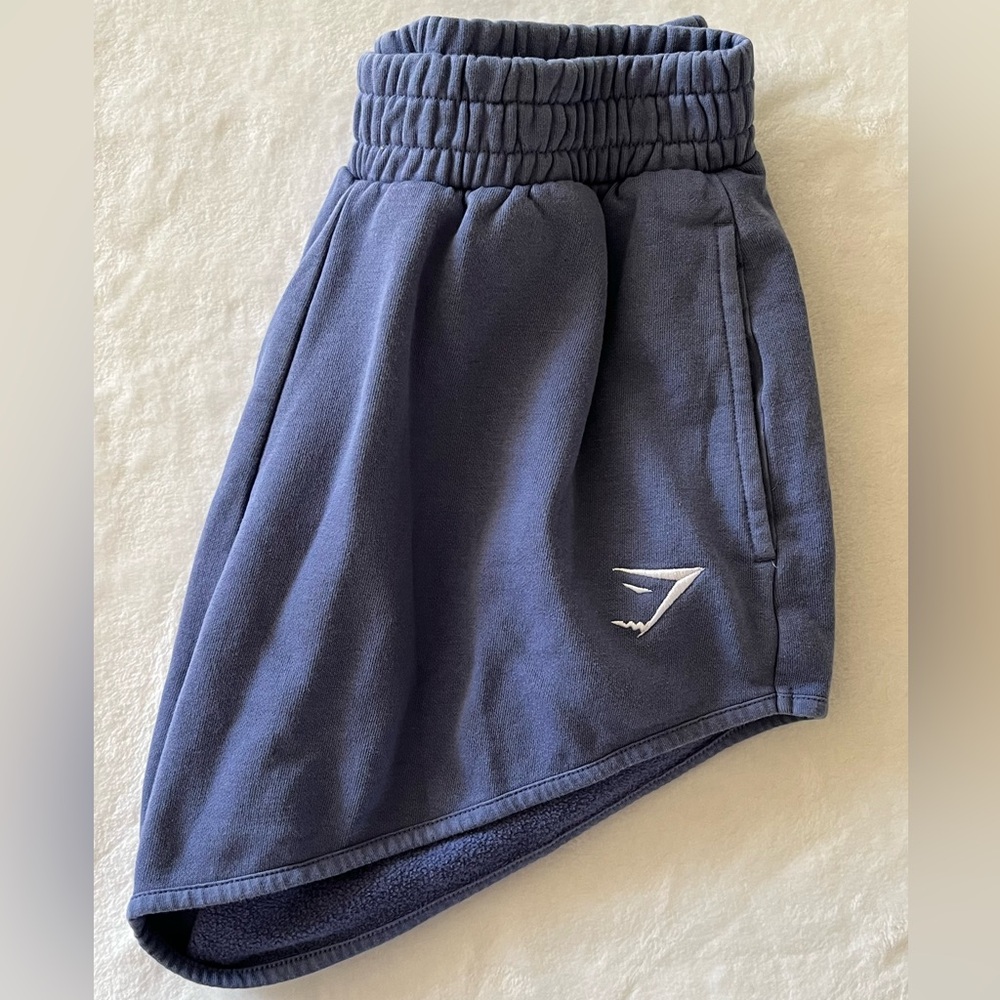 Gymshark Blue Athletic Shorts - Picture 3 of 10